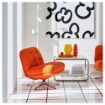 ИКЕА Вращающийся стул DYVLINGE, 005.819.18 - Home Club, изображение 2