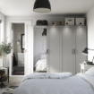 ИКЕА Комбинация шкафов PAX ПАКС / KAMMARTORP / GULLABERG, 895.725.76 - Home Club, изображение 3