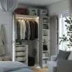 ИКЕА Комбинация шкафов PAX ПАКС / KAMMARTORP / GULLABERG, 695.725.39 - Home Club, изображение 3
