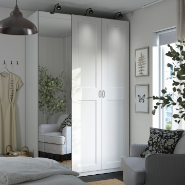ИКЕА Комбинация шкафов PAX ПАКС / KAMMARTORP / GRIMO ГРИМО, 495.725.35 - Home Club