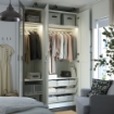 ИКЕА Комбинация шкафов PAX ПАКС / KAMMARTORP / GRIMO ГРИМО, 495.725.35 - Home Club, изображение 3