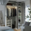 ІКЕА Комбінація шаф PAX ПАКС / KAMMARTORP / GULLABERG, 395.725.45 - Home Club, зображення 2