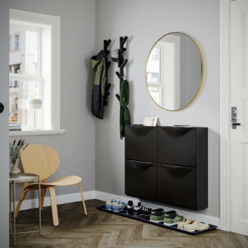 ИКЕА Комплект мебели для прихожей TRONES ТРОНЭС / BAGGMUCK БАГГМУКК, 295.278.36 - Home Club