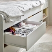 ИКЕА Рама кровати с ящиками SLÄKT СЛЭКТ, 292.919.56 - Home Club, изображение 3