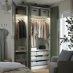 ИКЕА Комбинация шкафов PAX ПАКС / KAMMARTORP / GRIMO ГРИМО, 795.792.53 - Home Club, изображение 3