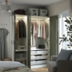 ИКЕА Комбинация шкафов PAX ПАКС / KAMMARTORP / GRIMO ГРИМО, 995.792.47 - Home Club, изображение 2