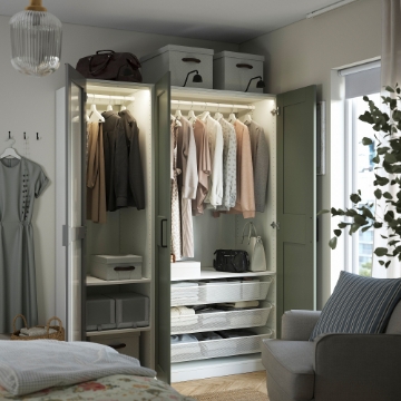 ИКЕА Комбинация шкафов PAX ПАКС / KAMMARTORP / GRIMO ГРИМО, 995.792.47 - Home Club