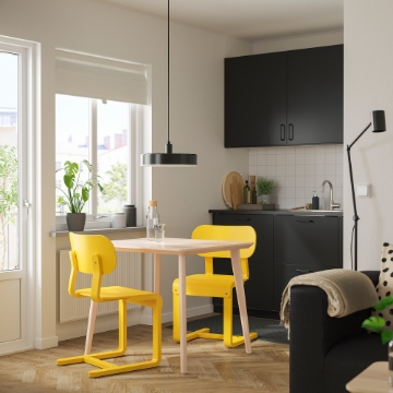 ИКЕА Стол и 2 стула LISABO ЛИСАБО / LYCKAN, 395.902.62 - Home Club