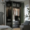 ИКЕА Комбинация шкафов PAX ПАКС / KAMMARTORP / GRIMO ГРИМО, 895.792.62 - Home Club, изображение 3