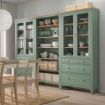 ІКЕА Комбінація стелажів з дверцятами HEMNES ХЕМНЕС, 395.910.68 - Home Club, зображення 2