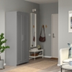 ИКЕА Двухдверный шкаф BRIMNES БРИМНЭС, 906.028.03 - Home Club, изображение 2
