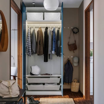 ИКЕА Комбинация шкафов PAX ПАКС / FYRUDDEN, 995.816.03 - Home Club