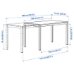 ИКЕА Стол и 6 стульев VIHALS / VIHALS, 295.899.66 - Home Club, изображение 7