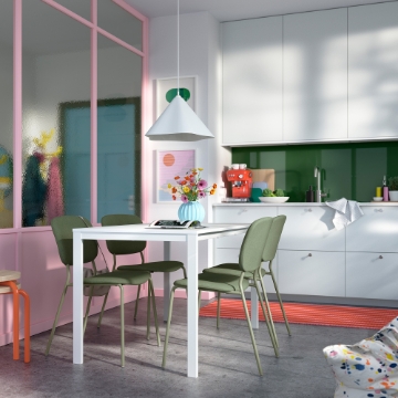 ІКЕА Стіл та 4 стільці VIHALS / VIHALS, 395.899.37 - Home Club