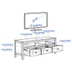 ІКЕА Шафа під телевізор HEMNES ХЕМНЕС, 502.970.46 - Home Club, зображення 6