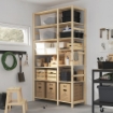 ИКЕА Стелаж 2 секции IVAR ИВАР, 294.070.56 - Home Club, изображение 2