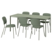ИКЕА Стол и 6 стульев VIHALS / VIHALS, 295.899.66 - Home Club