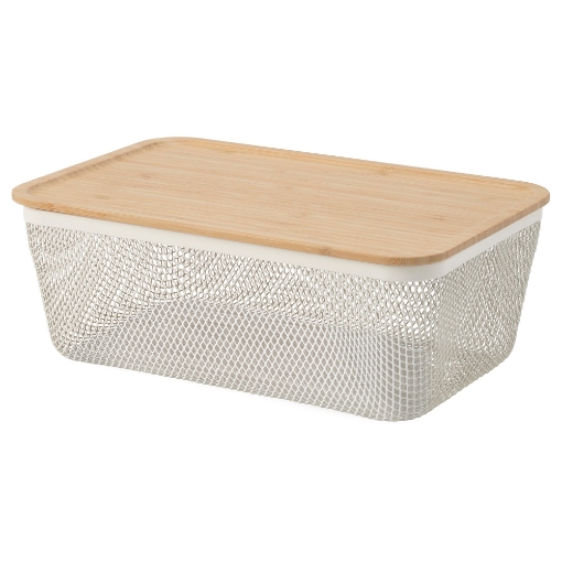 ИКЕА Корзина для продуктов с крышкой IKEA 365+, 995.814.91 - Home Club