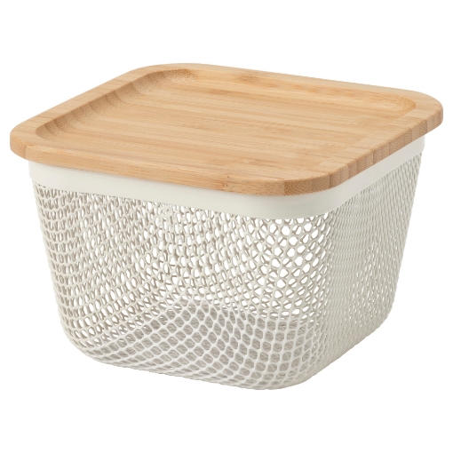 ІКЕА Кошик для продуктів з кришкою IKEA 365+, 195.808.72 - Home Club