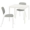 ИКЕА Стол и 2 стула VIHALS / VIHALS, 495.899.51 - Home Club