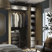 ІКЕА Комбінація шафи PAX ПАКС / TONSTAD, 395.490.17 - Home Club, зображення 3