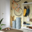 ИКЕА Пластиковая корзина с крышкой TRÖSKNING, 005.922.57 - Home Club, изображение 5