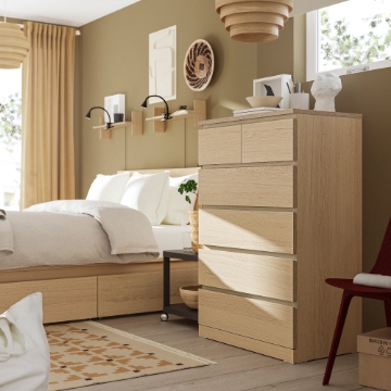 ИКЕА Комод MALM МАЛЬМ, 904.036.05 - Home Club