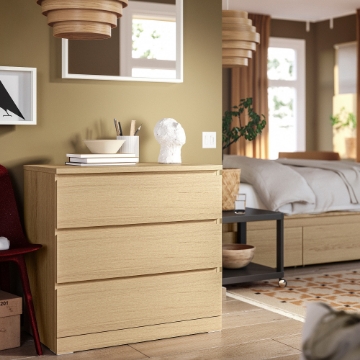 ИКЕА Комод MALM МАЛЬМ, 804.035.64 - Home Club