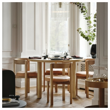 ИКЕА Стол и 4 стула STOCKHOLM 2025 / STOCKHOLM 2025, 695.800.06 - Home Club