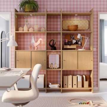ІКЕА Комбінація з розсувними дверима LÅDMAKARE, 395.666.72 - Home Club