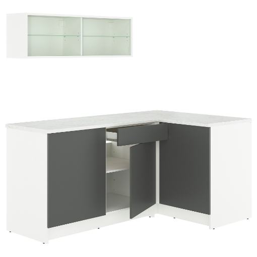 ИКЕА Угловая кухня KNOXHULT КНОКСХУЛЬТ, 295.812.82 - Home Club