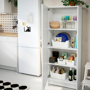 ИКЕА Высокий шкаф KNOXHULT КНОКСХУЛЬТ, 406.040.79 - Home Club