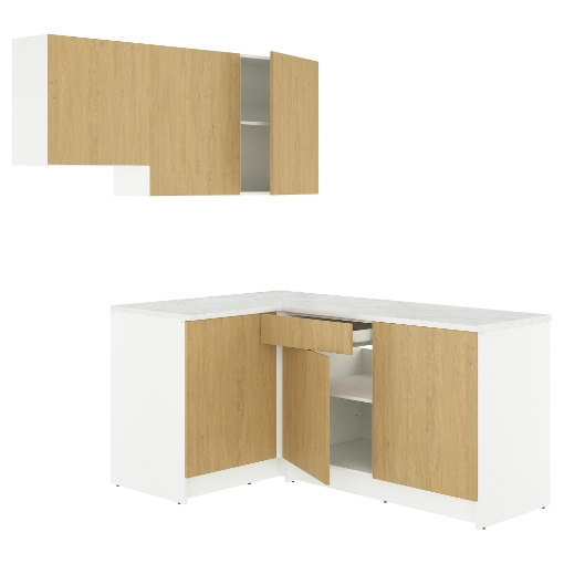 ІКЕА Кутова кухня KNOXHULT КНОКСХУЛЬТ, 695.814.21 - Home Club