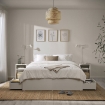ИКЕА Рама кровати с 4 контейнерами VIHALS, 395.819.98 - Home Club, изображение 2