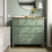 ІКЕА Комод HEMNES ХЕМНЕС, 706.107.38 - Home Club, зображення 3