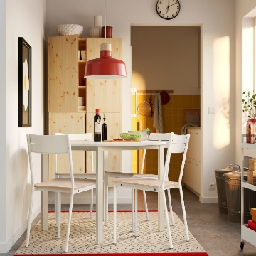 ІКЕА Стіл і 4 стільці VIHALS / BUSLÄTT, 095.904.90 - Home Club