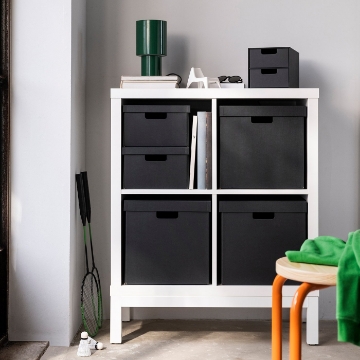 ИКЕА Коробка с крышкой FJÄDERHARV, 805.968.88 - Home Club