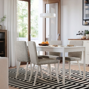 ІКЕА Стіл та 4 стільці TONSTAD / TONSTAD, 595.966.49 - Home Club