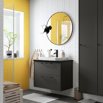 ИКЕА Тумба под умывальник с выдвижными ящиками HAVBÄCK / ORRSJÖN, 395.905.68 - Home Club