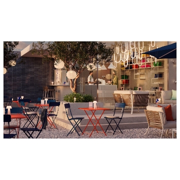 ИКЕА Складной стул SUNDSÖ, 505.758.87 - Home Club