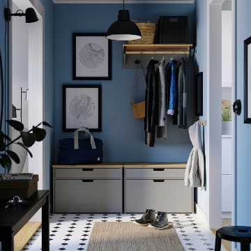 ІКЕА Лавка з ящиком для зберігання речей KALLSÖ, 805.993.25 - Home Club