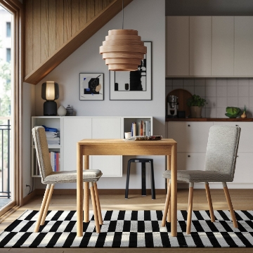 ИКЕА Стол и 2 стула TONSTAD / TONSTAD, 895.966.62 - Home Club