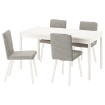 ИКЕА Стол и 4 стула TONSTAD / TONSTAD, 595.966.49 - Home Club