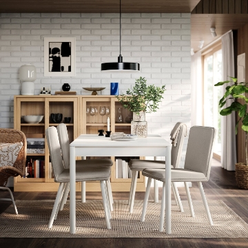 ІКЕА Стіл і 4 стільці TONSTAD / TONSTAD, 396.123.77 - Home Club