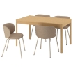 ІКЕА Стіл і 4 стільці TONSTAD / KRYLBO, 595.967.10 - Home Club