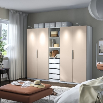 ІКЕА Комбінація шаф PAX ПАКС / FARDAL ФАРДАЛЬ, 395.967.68 - Home Club