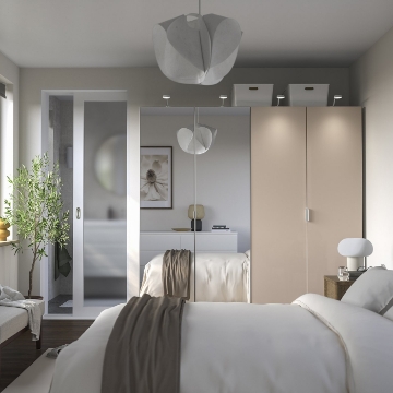 ИКЕА Комбинация шкафов PAX ПАКС / FARDAL ФАРДАЛЬ / ÅHEIM, 595.966.92 - Home Club