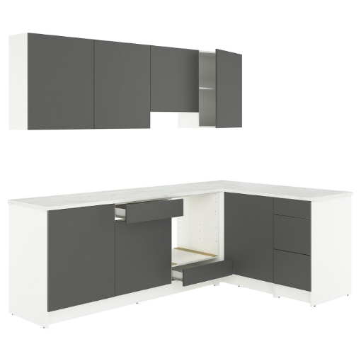 ИКЕА Угловая кухня KNOXHULT КНОКСХУЛЬТ, 695.814.16 - Home Club