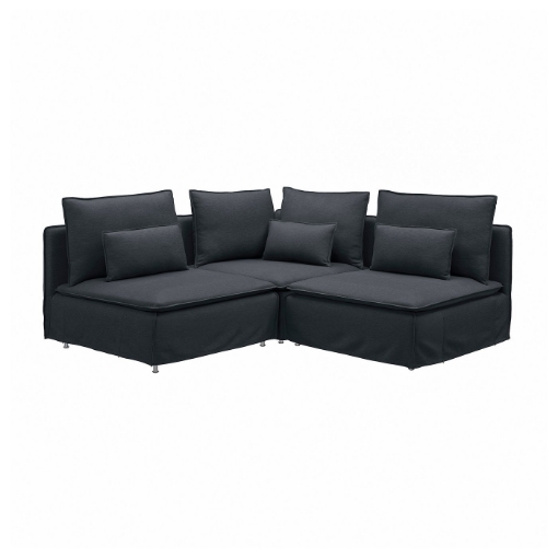 ИКЕА Угловой диван на 3 человека SÖDERHAMN, 496.071.44 - Home Club