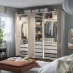 ІКЕА Комбінація шаф PAX ПАКС / FARDAL ФАРДАЛЬ, 595.967.72 - Home Club, зображення 3